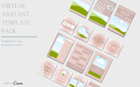 130 VA Canva Templates: Your Social Media Starter Kit
