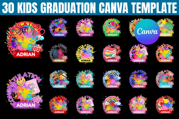30 Kids Graduation Canva Templates for Memorable Milestones