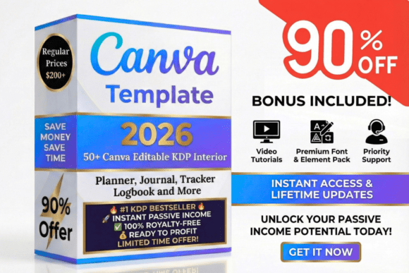 50+ Editable Templates | KDP 2026: Your Blueprint for Publishing