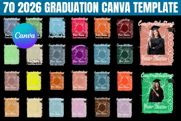 70 Graduation Canva Templates: Your Ultimate Class of 2025 Design Toolkit