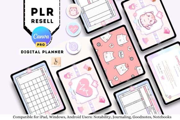 Effortless Digital Planning: Your Guide to PLR Resell Canva Editable Templates