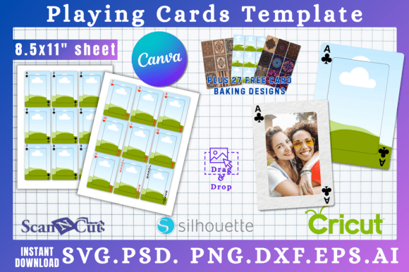 Pocker Playing Card Deck SVG Templates: Your Creative Ace in the Hole