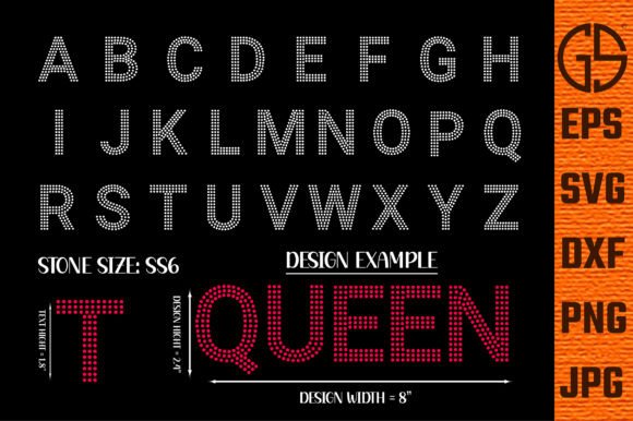 Sparkle and Structure: Mastering the Alphabet Rhinestone Templates Design