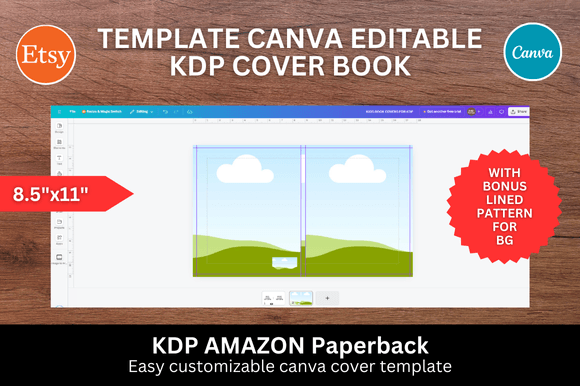 Streamline Your Publishing Workflow with Canva KDP Cover Templates